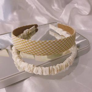 2pcs Set Fashion Women Cloth Hair Bands